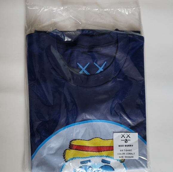 KAWS X Boo Berry Tee Men's Size Medium - Picture 2 of 2